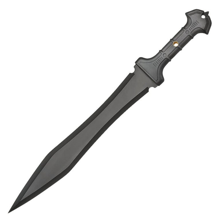 Combat Commander Gladiator Sword With Leather Sheath