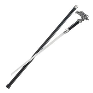 Dragon's Lair Cane - 39 1/2 Inches, Satin-Finished Blade