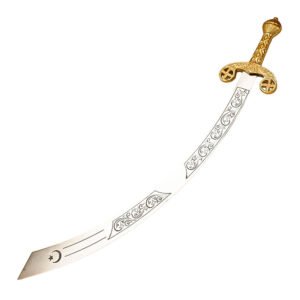36” Belly Dancing Mystical Etched Scimitar of Balance Sword