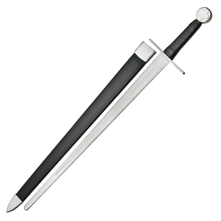 40”Handmade Stainless Steel Medieval Cross Battle Ready Sword