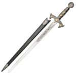 34”Knights Templar Rose Gold Sword Medieval Sword