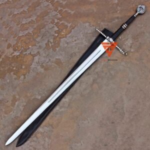 Master crafted Wolven Steel Sword Witcher Replica Sword