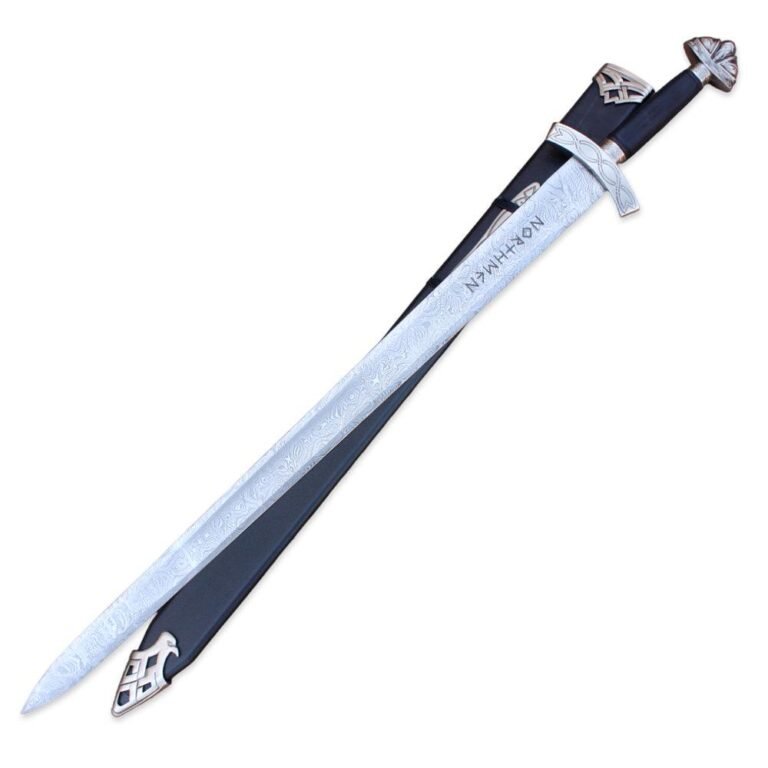 Handmade Damascus Steel Norseman Sword |Nordic Sword|Gift for man|Handmade Sword|Custom Sword|Viking Sword