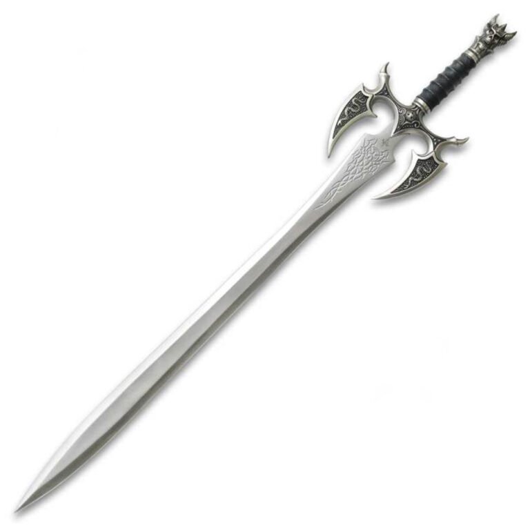 37" Handmade Stainless Steel Kilgorin The Sword OF Darkness With Wall Plaque