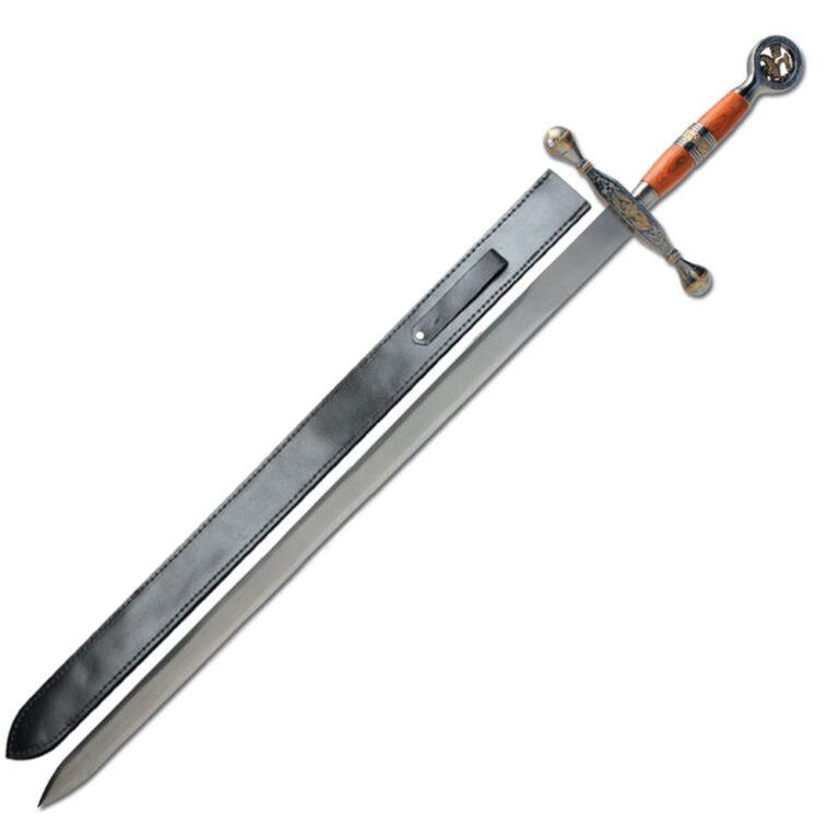 Legendary Saint George Dragon Slayer Ascalon Sword With Sheath