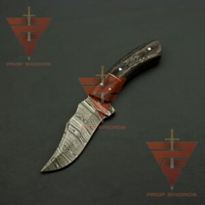 Mastercrafted Damascus Steel Fixed Blade Knife with Premium Sheath: Your Ultimate Companion