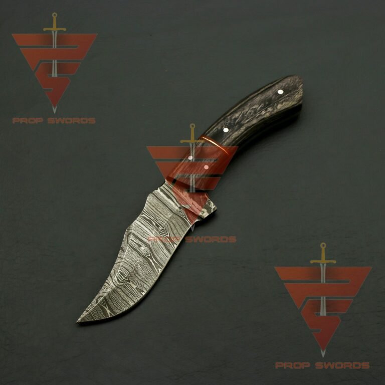 Mastercrafted Damascus Steel Fixed Blade Knife with Premium Sheath: Your Ultimate Companion