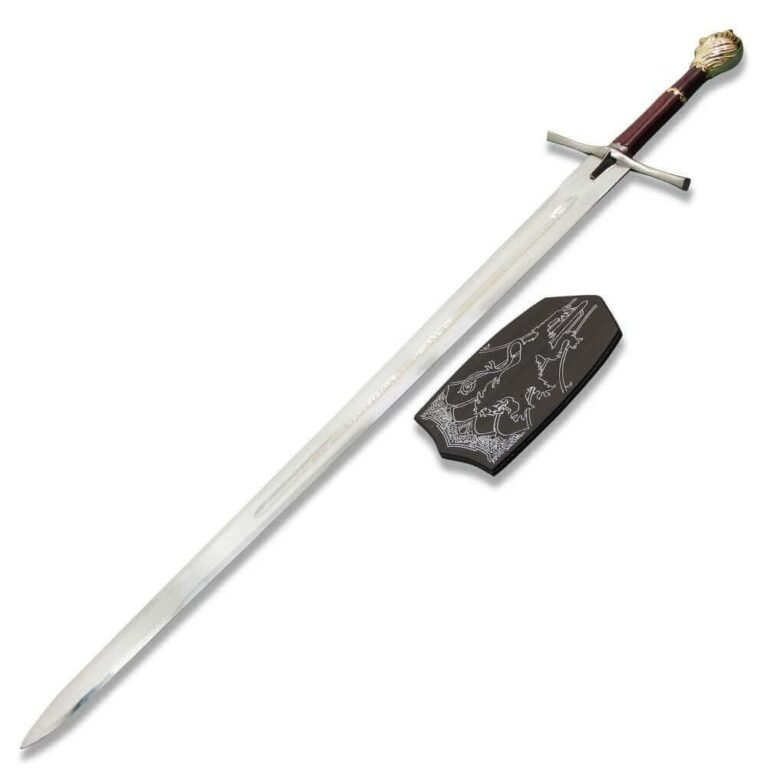 Chronicles Of Narnia Prince Sword Replica Gold Rhindon Sword of High King Peter |Rhindon sword replica